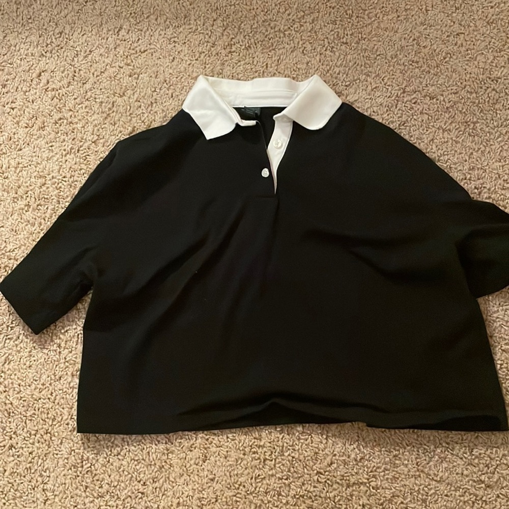 Wild fable cropped shirt